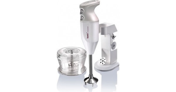 Bamix Deluxe Immersion Blender 180W White